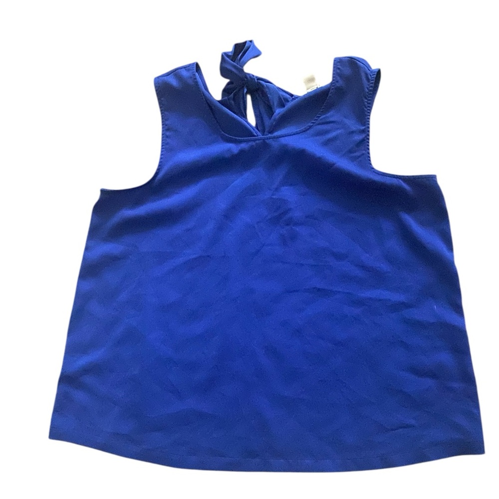 J. Crew Women's Blue Sleeveless Top